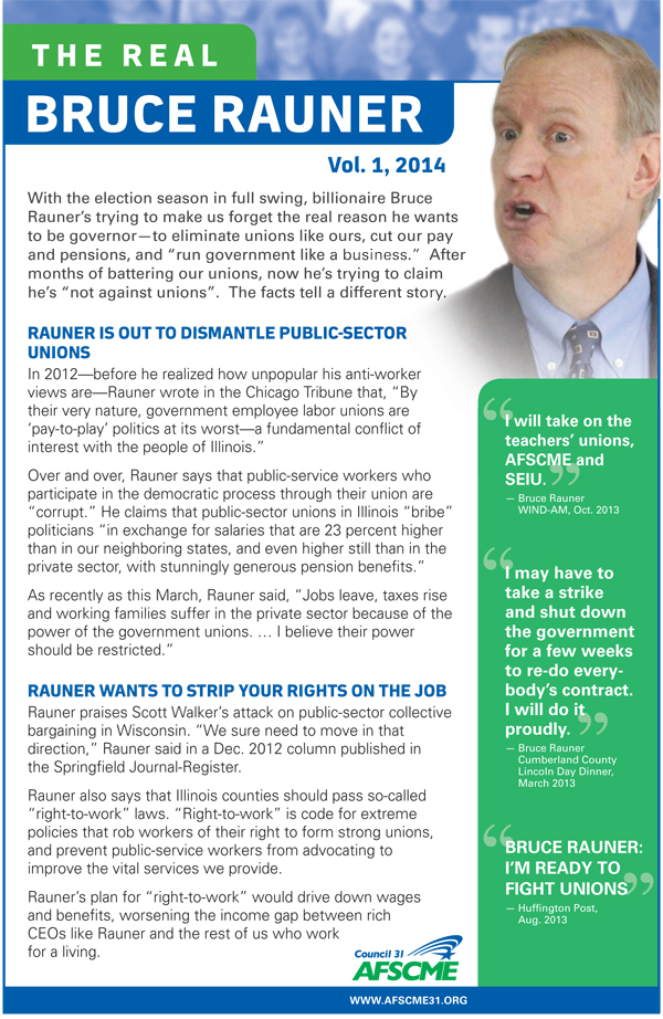 The Real Rauner: Collective Bargaining
